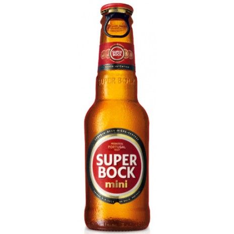 Cerveja super bock mini tp saca facil 0,25l