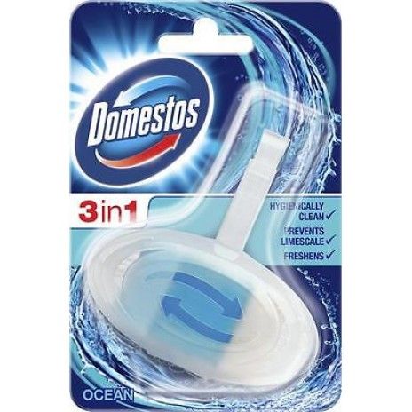 Bloco sanitario domestos 3em1 40gr ocean