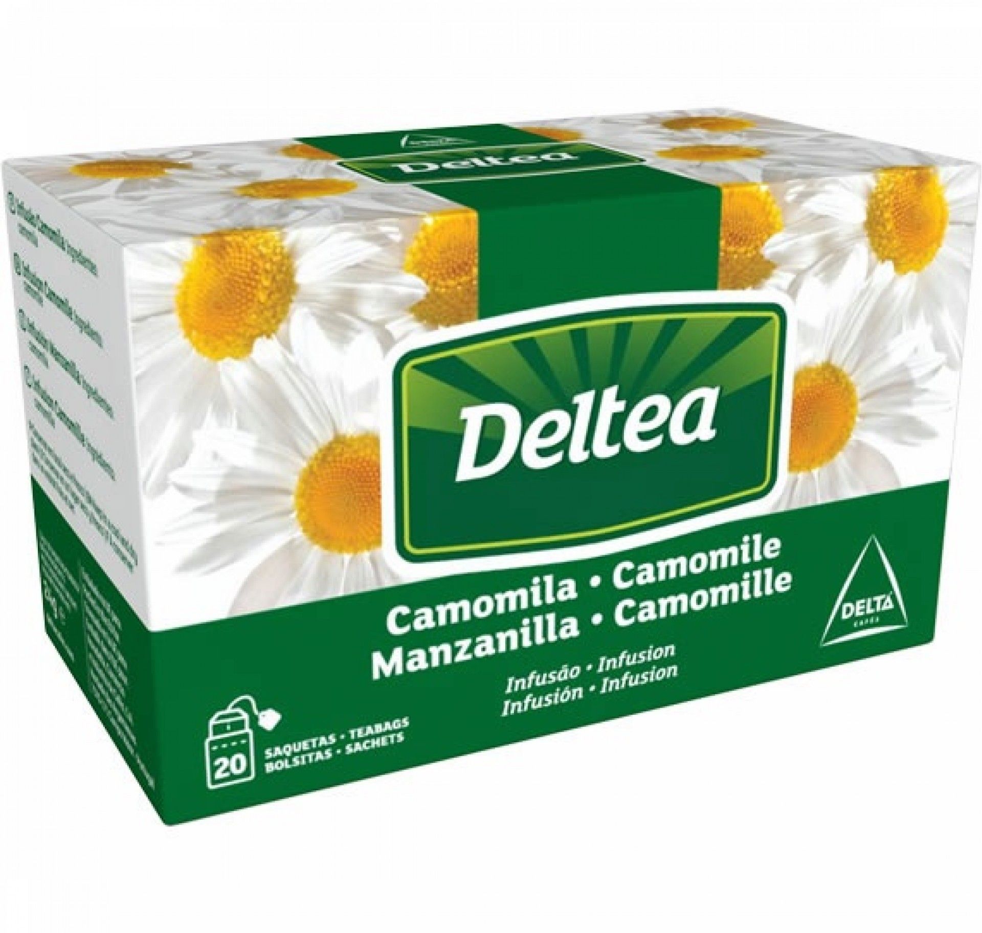 Cha infusao deltea 20saq camomila