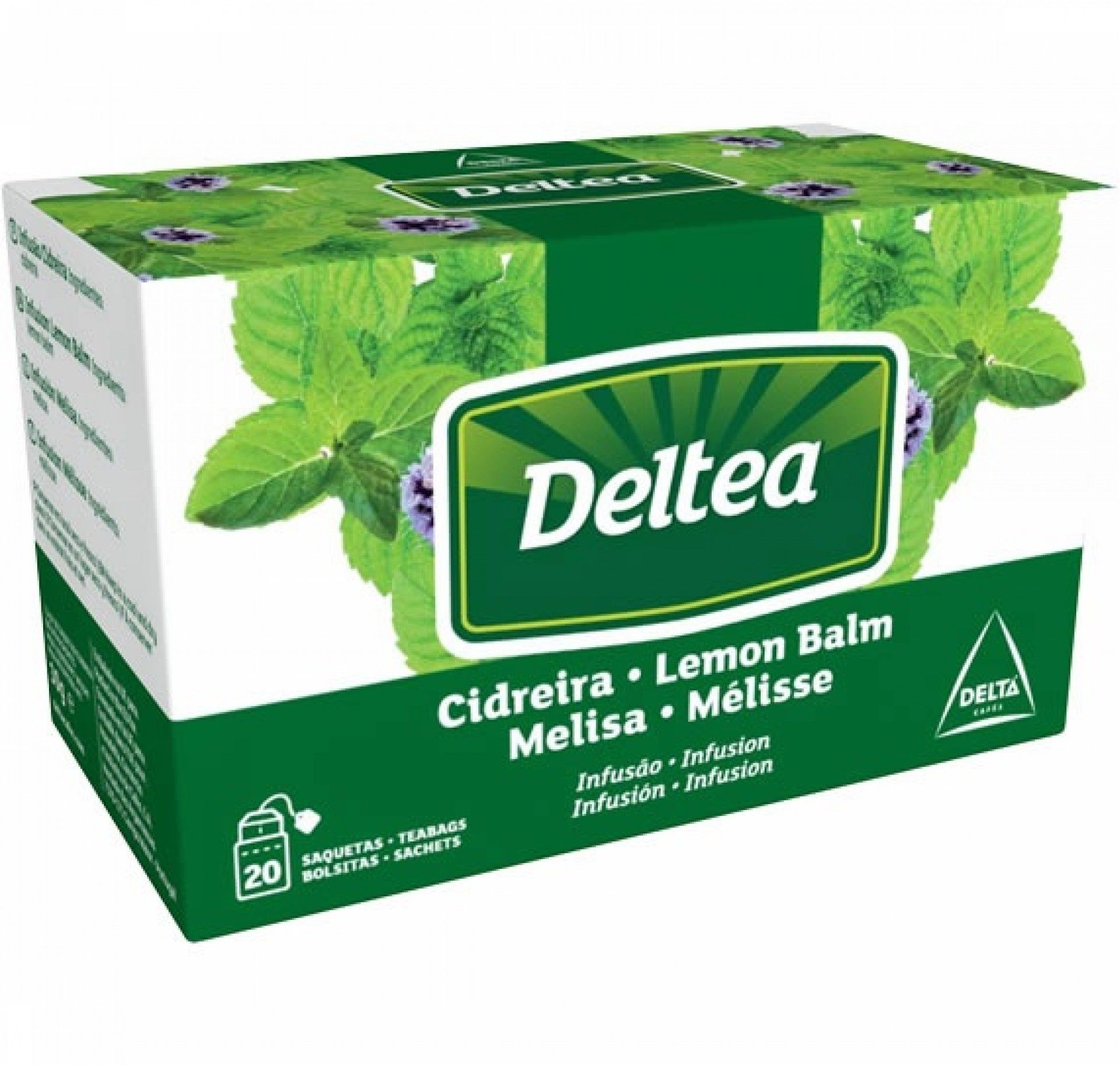 Cha infusao deltea 20saq cidreira