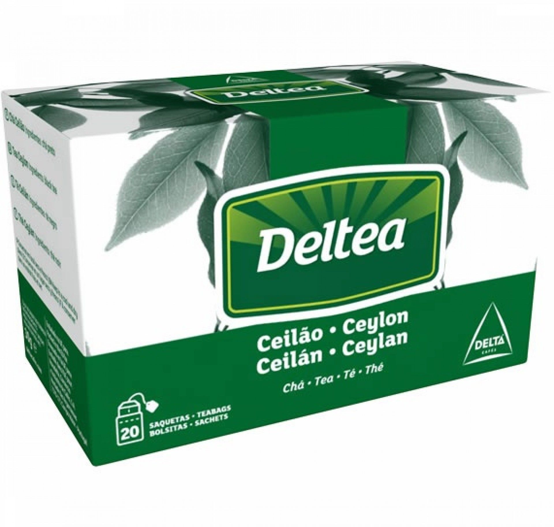 Cha preto deltea 20saq c/limao