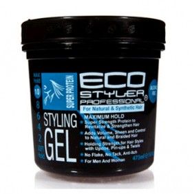 Gel p/cabelo eco styler 473ml super protein