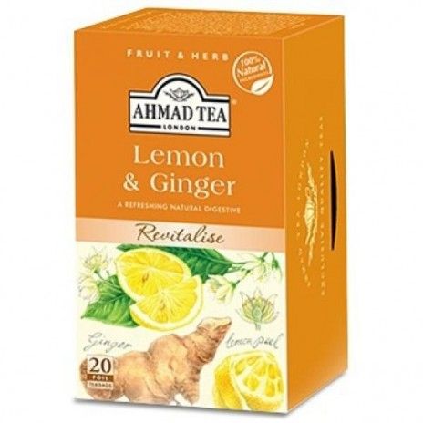 Cha ahmad 20 saq lemon&ginger