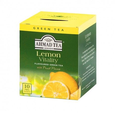 Cha ahmad 10 saq lemon vitality