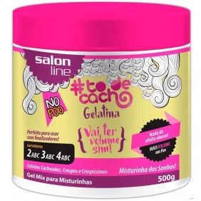 Gelatina salon line #todecacho 550ml gel mix