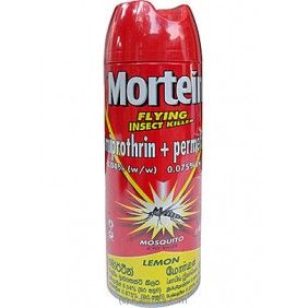 Insecticida anti-mosquito mortein 300ml lemon