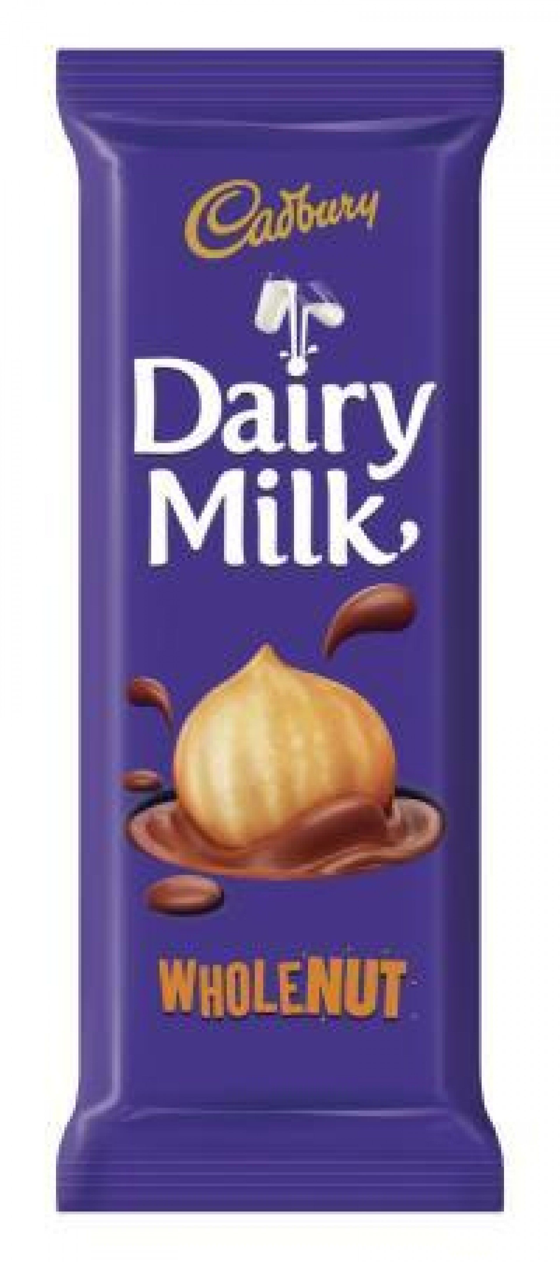 Chocolate cadbury dairy milk 80gr wholenut
