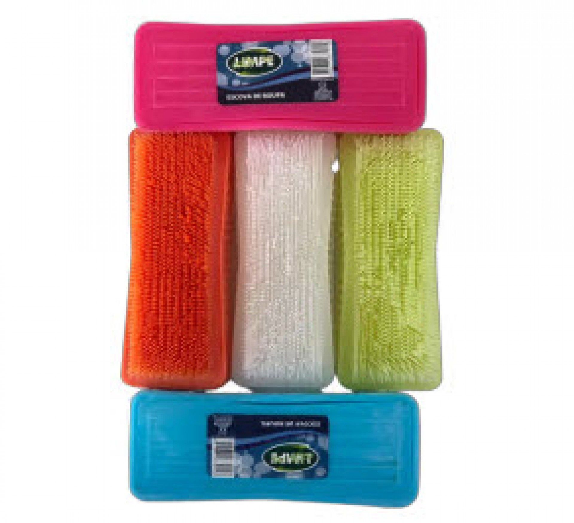 Escova de roupa plastica