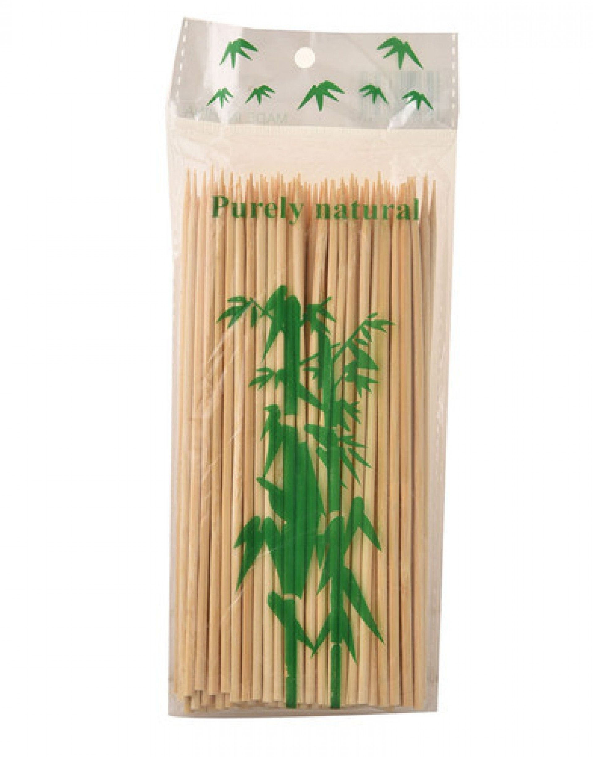 Espetada bamboo raha 15cm 100un