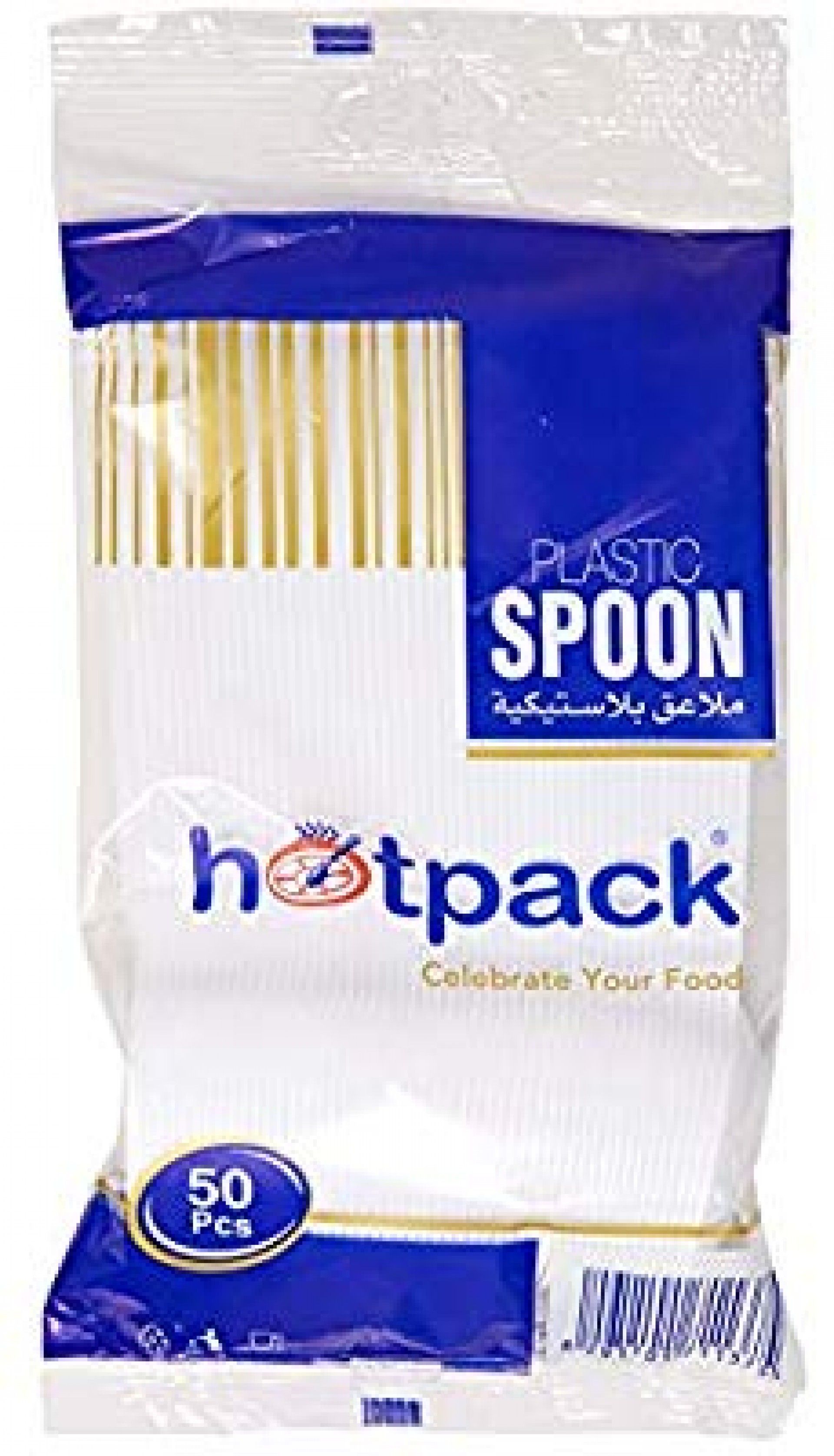 Colheres plastico hotpack 50un