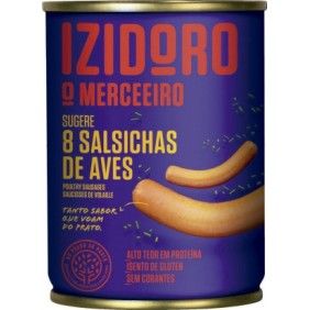 Salsichas izidoro aves 8un