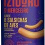 Salsichas izidoro aves 8un