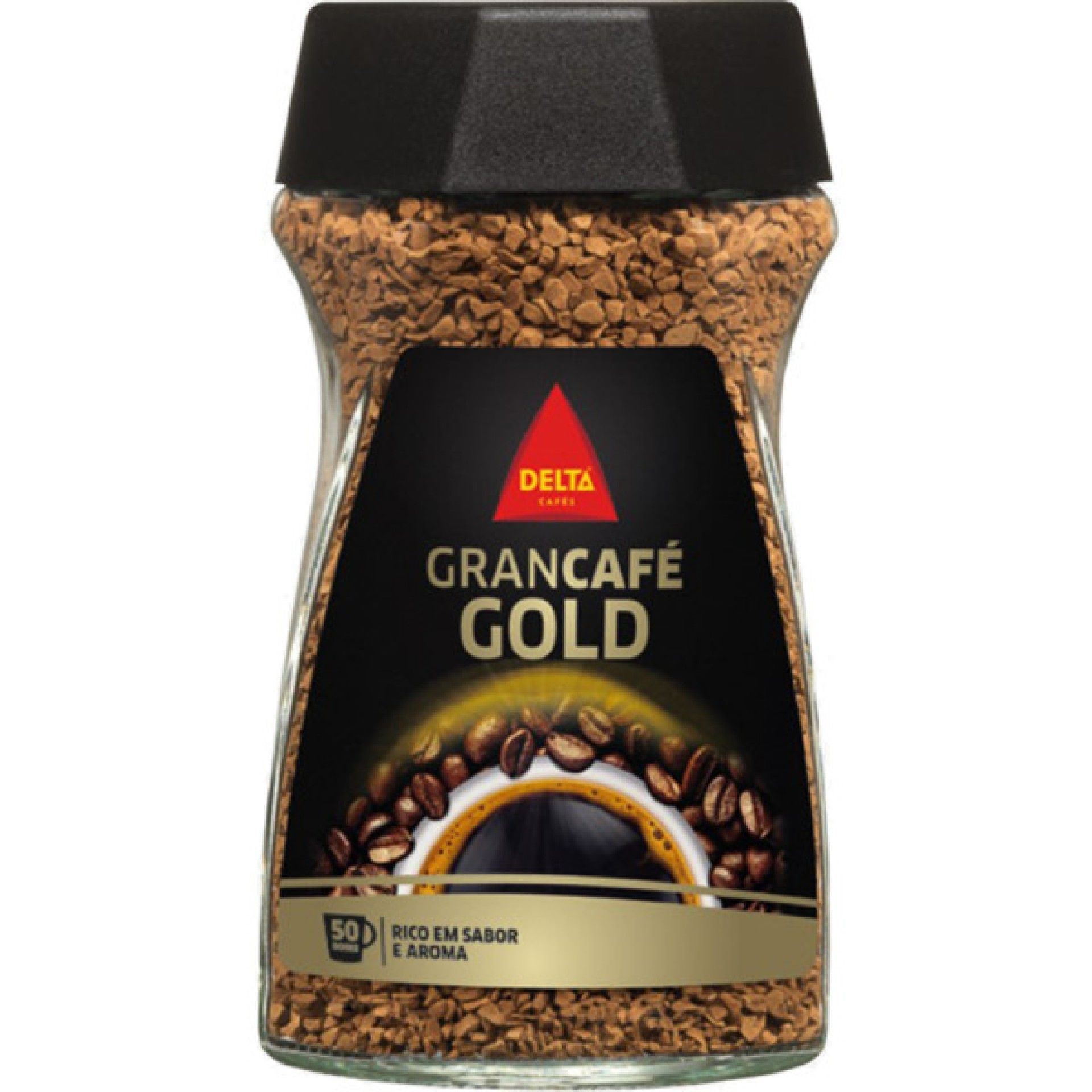 Cafe soluvel delta grancafe gold frasco 100gr