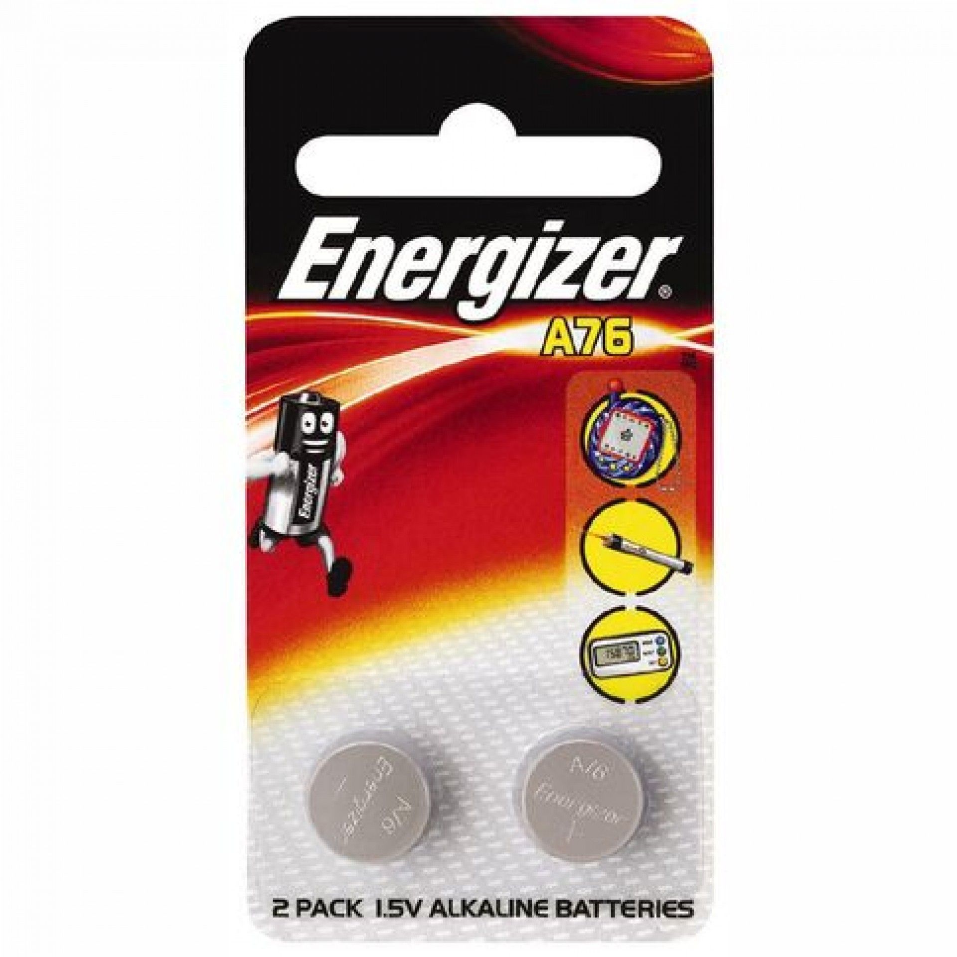 Pilhas energizer miniatura 1,5v bl2un a76