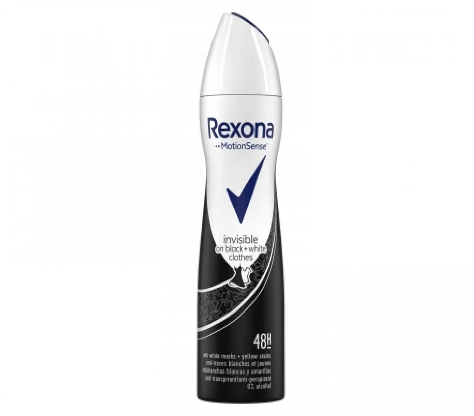Desod. rexona deo spray 200ml b&w invisible
