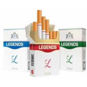 Cigarros legends king size blue