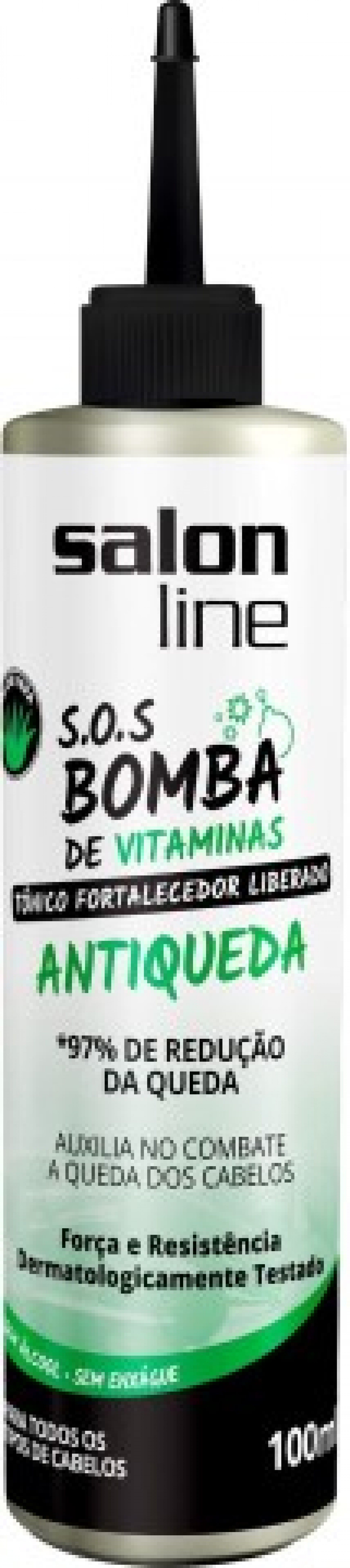 Tonico salon line bomba vitaminas 100ml anti-queda