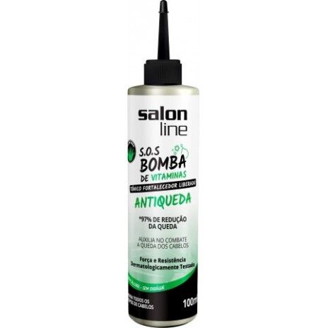 Tonico salon line bomba vitaminas 100ml anti-queda Tonico salon line bomba vitaminas 100ml anti-queda