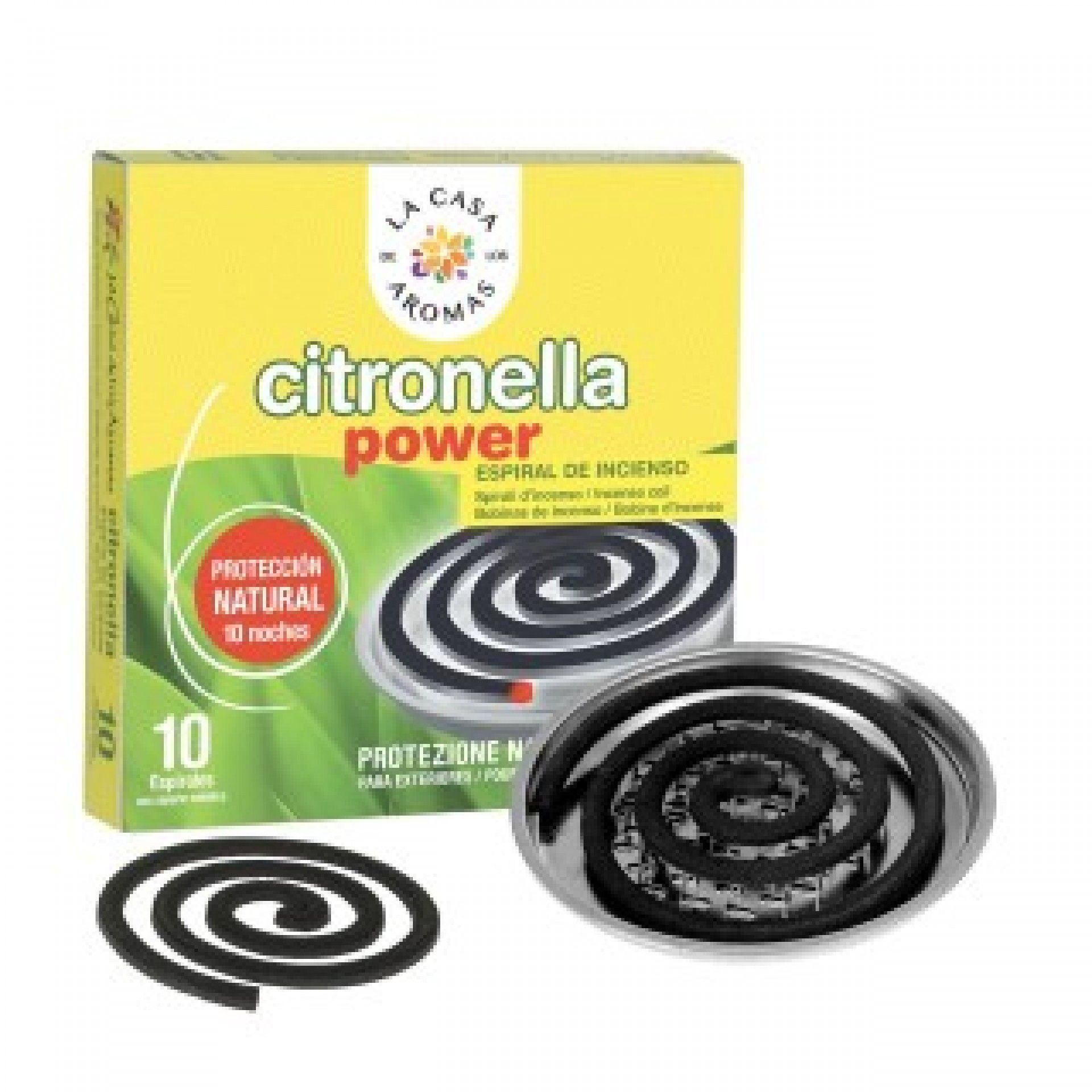 Repelente citronella la casa aromas 10un
