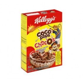 Cereais kellogg`s coco pops 350gr chocos