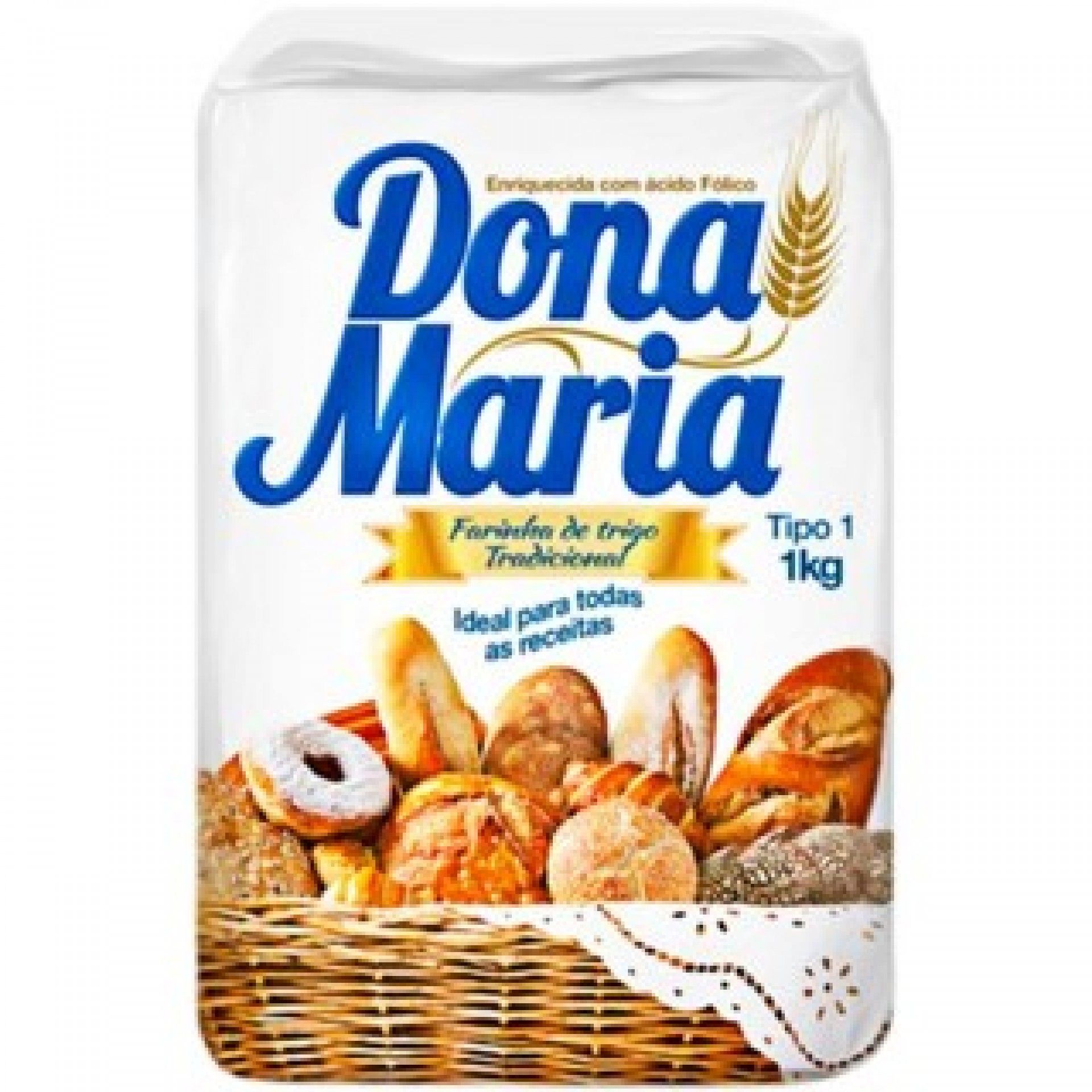 Farinha trigo donna maria 1kg