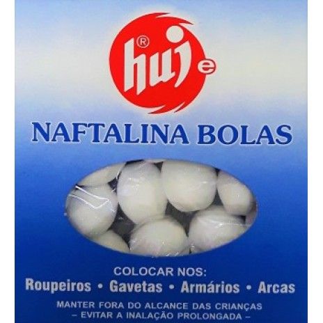 Naftalina huje bolas perfumados 70gr azul