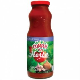 Polpa tomate compal frasco 500ml cebola e alho