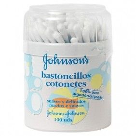 Cotonetes johnson`s 100un