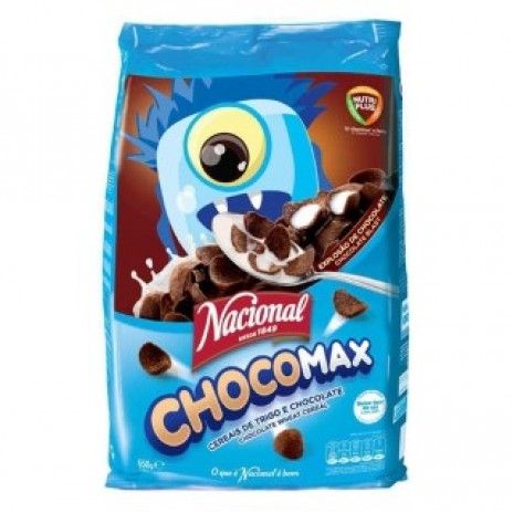 Cereais chocolate nacional 650gr chocomax