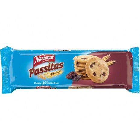 Bolacha nacional passitas 150gr Bolacha nacional passitas 150gr