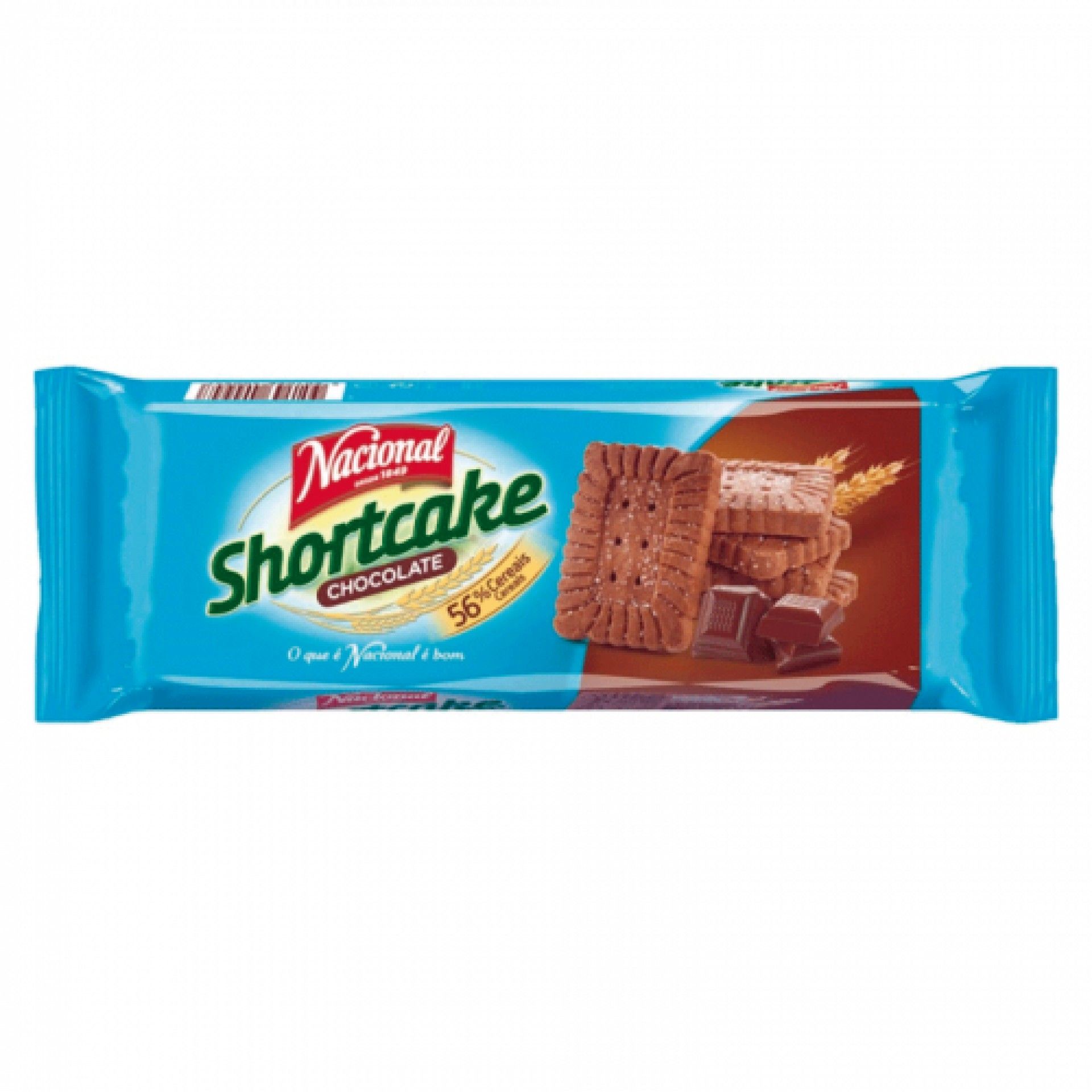 Bolacha nacional shortcake 180gr chocolate