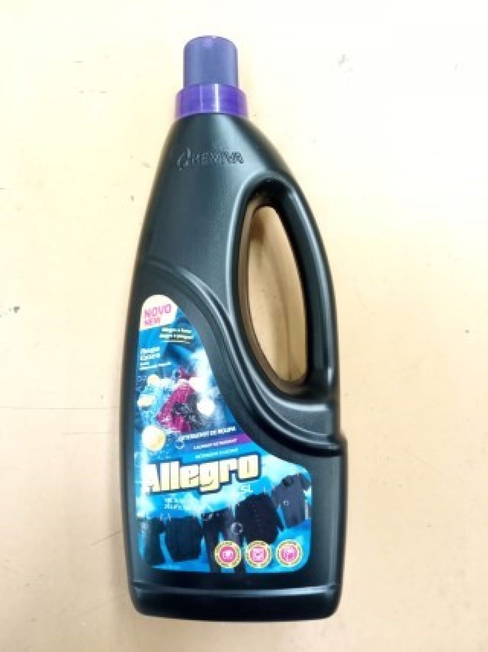 Deterg. liquido roupa allegro 1,5l roupa escura