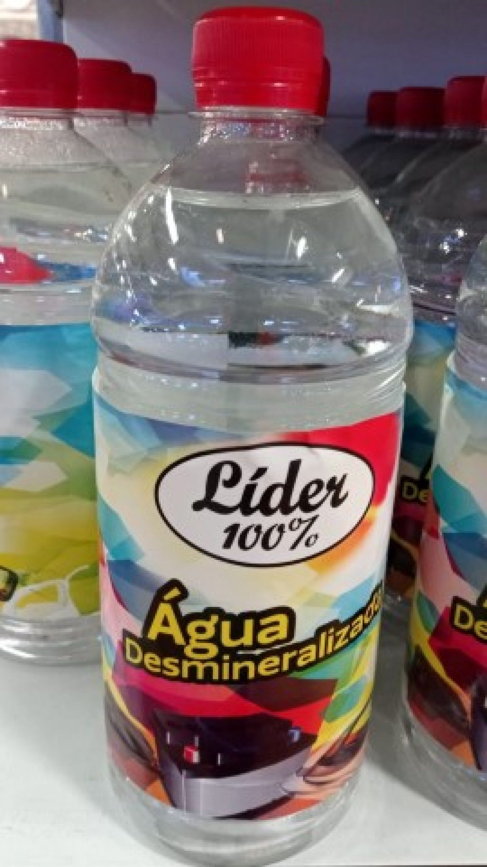 Agua destilada lider 1l