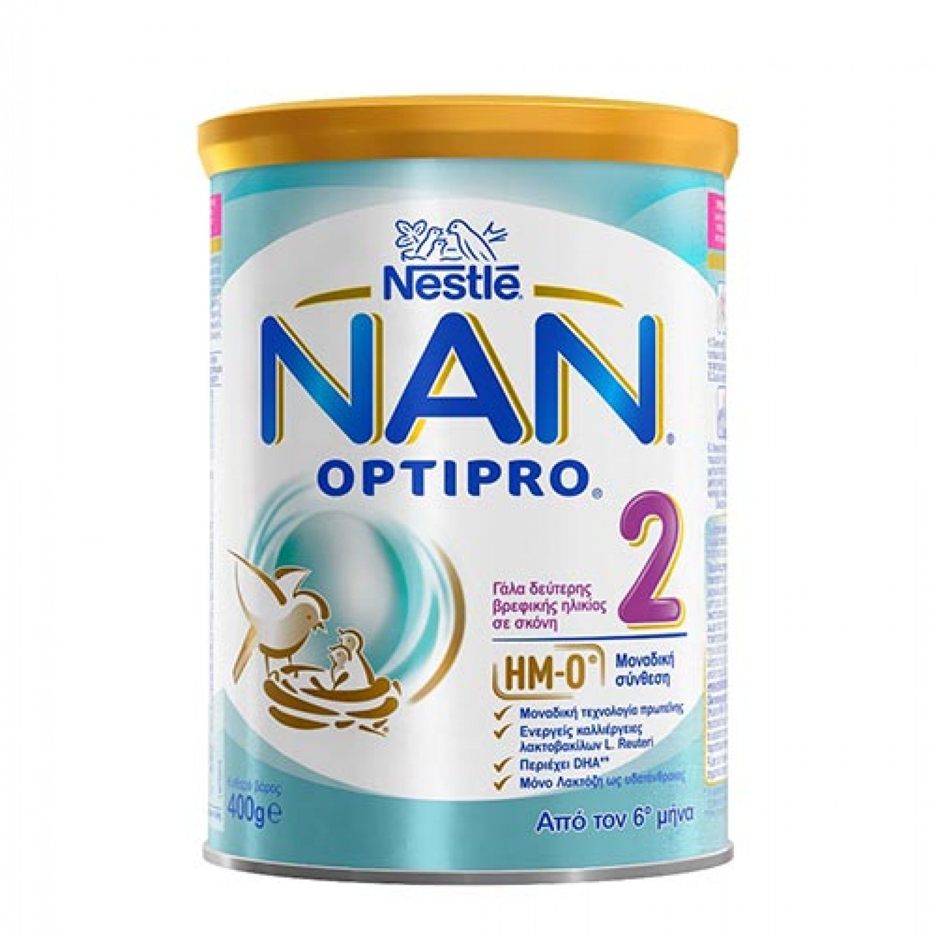 Leite em po nestle optipro nan 2 400gr