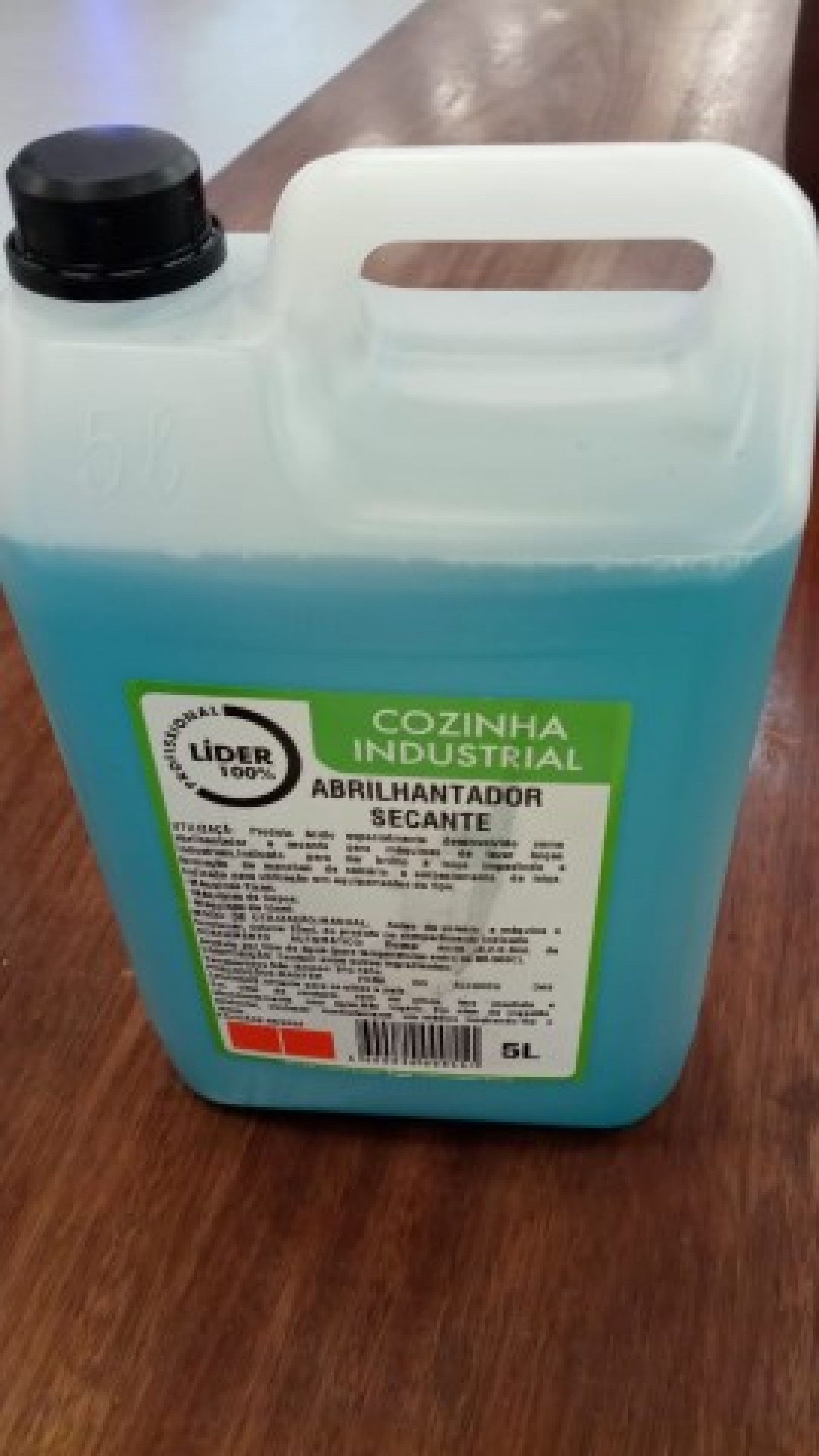 Deterg. loiça abrilhantador secante lider pro 5l