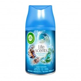 Ambientador airwick fresmatic recarg 250ml oasis turquesa