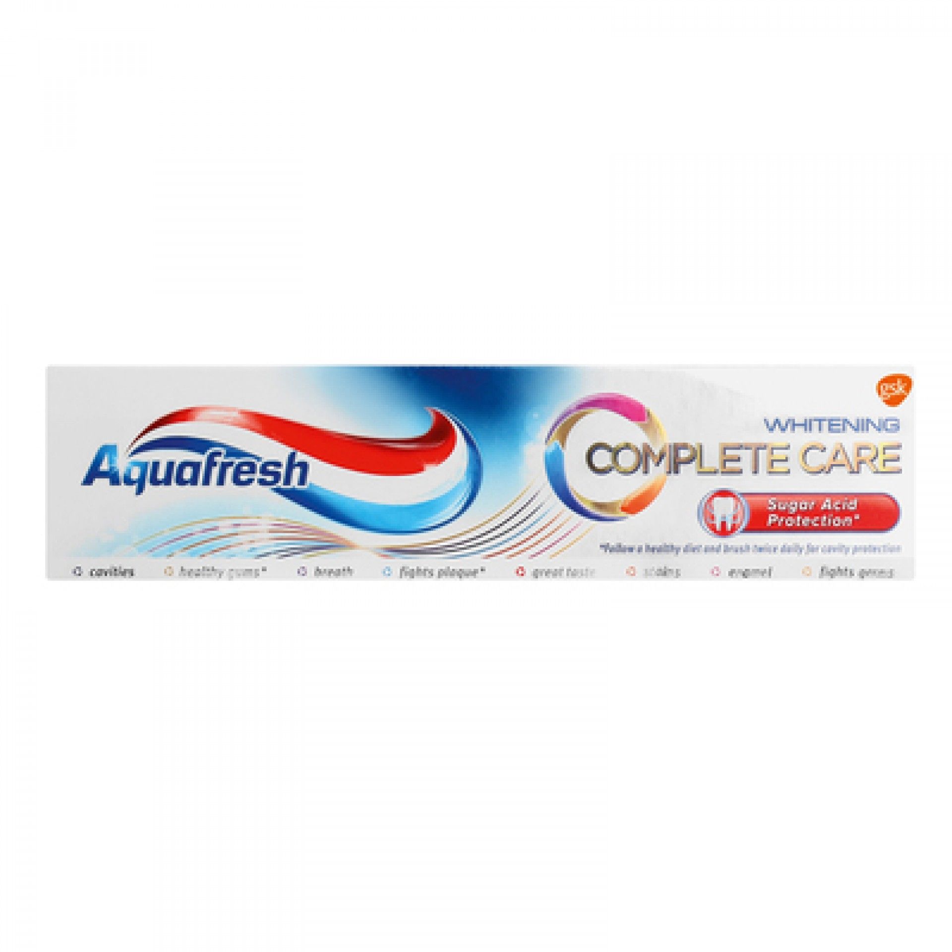 Dentifrico aquafresh 75ml complete care whitening