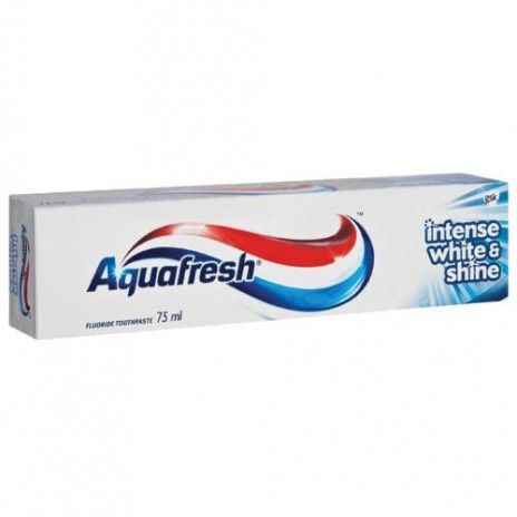 Dentifrico aquafresh 75ml intense white&shine