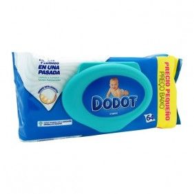 Toalhitas bebe dodot c/tampa 64un