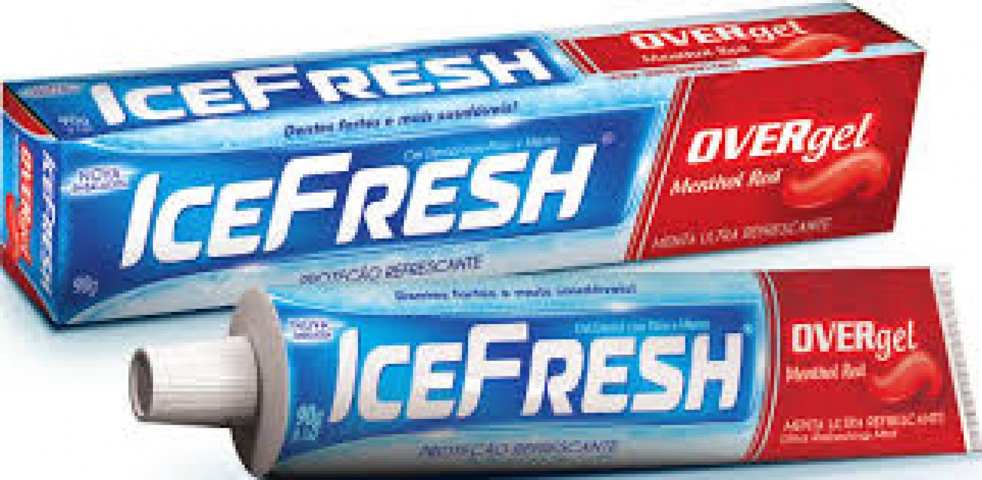 Dentifrico icefresh 90gr menthol red