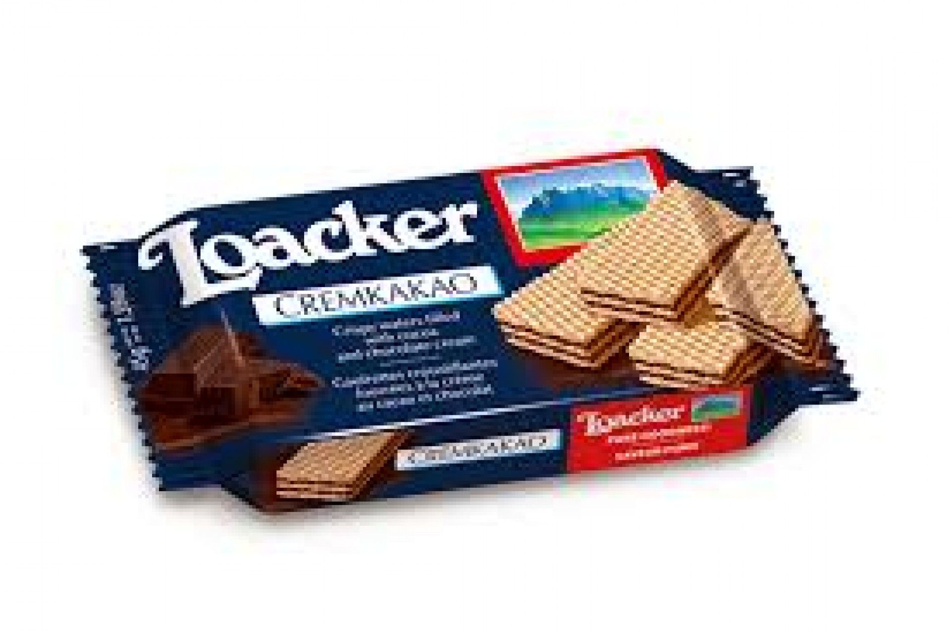 Bolacha wafer loacker 45gr creamkakao