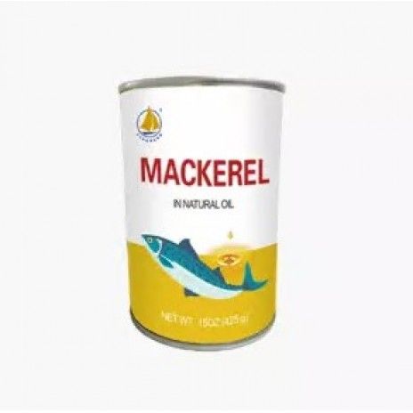 Mackerel fish em oleo polo star 425gr