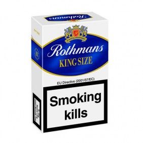 Cigarros rothmans king size