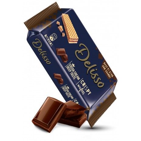Bolacha wafer delisso 42gr cocoa Bolacha wafer delisso 42gr cocoa