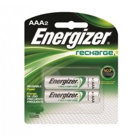 Pilhas energizer recharge aaa nh12rp2 2un
