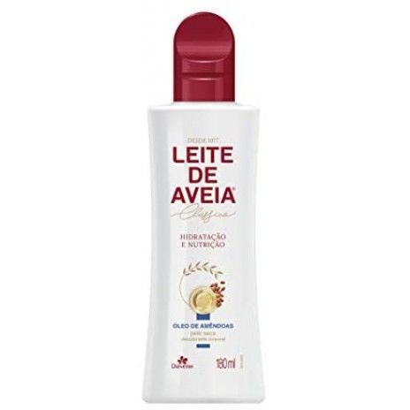 Leite corporal aveia davene 180ml oleo amendoas Leite corporal aveia davene 180ml oleo amendoas