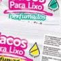 Saco de lixo c/fecho perfumados bling 30l 55x55cm 15un Saco de lixo c/fecho perfumados bling 30l 55x55cm 15un