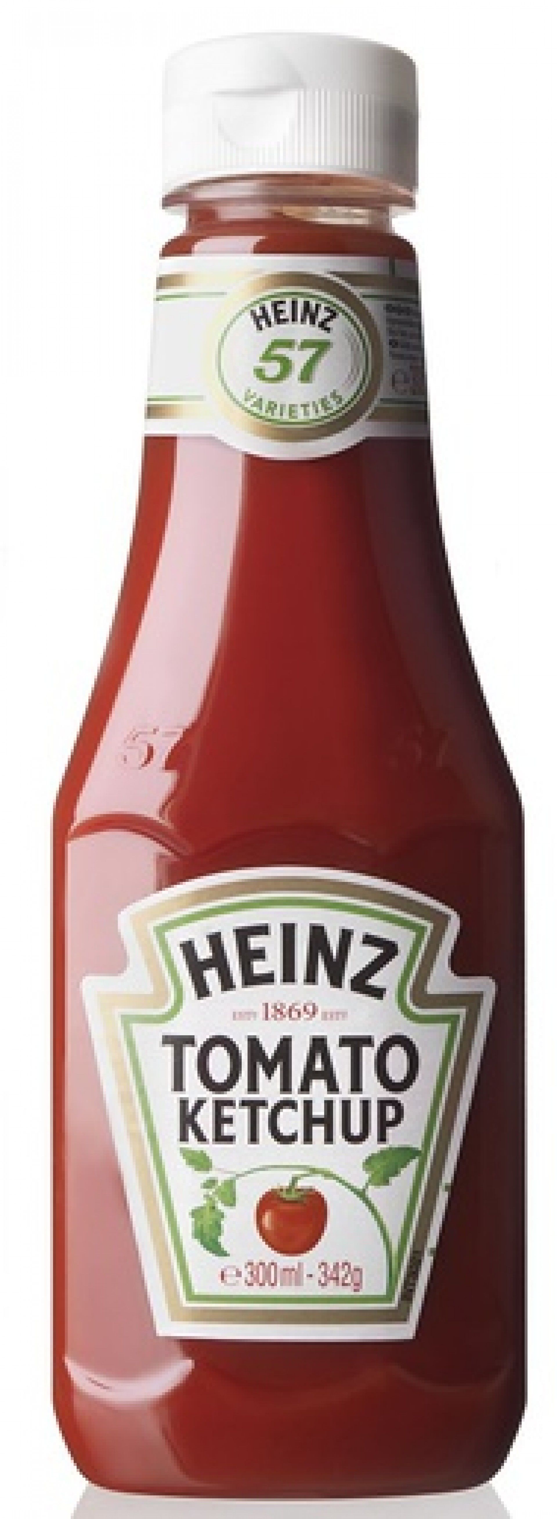 Ketchup squeezy heinz frasco 342gr