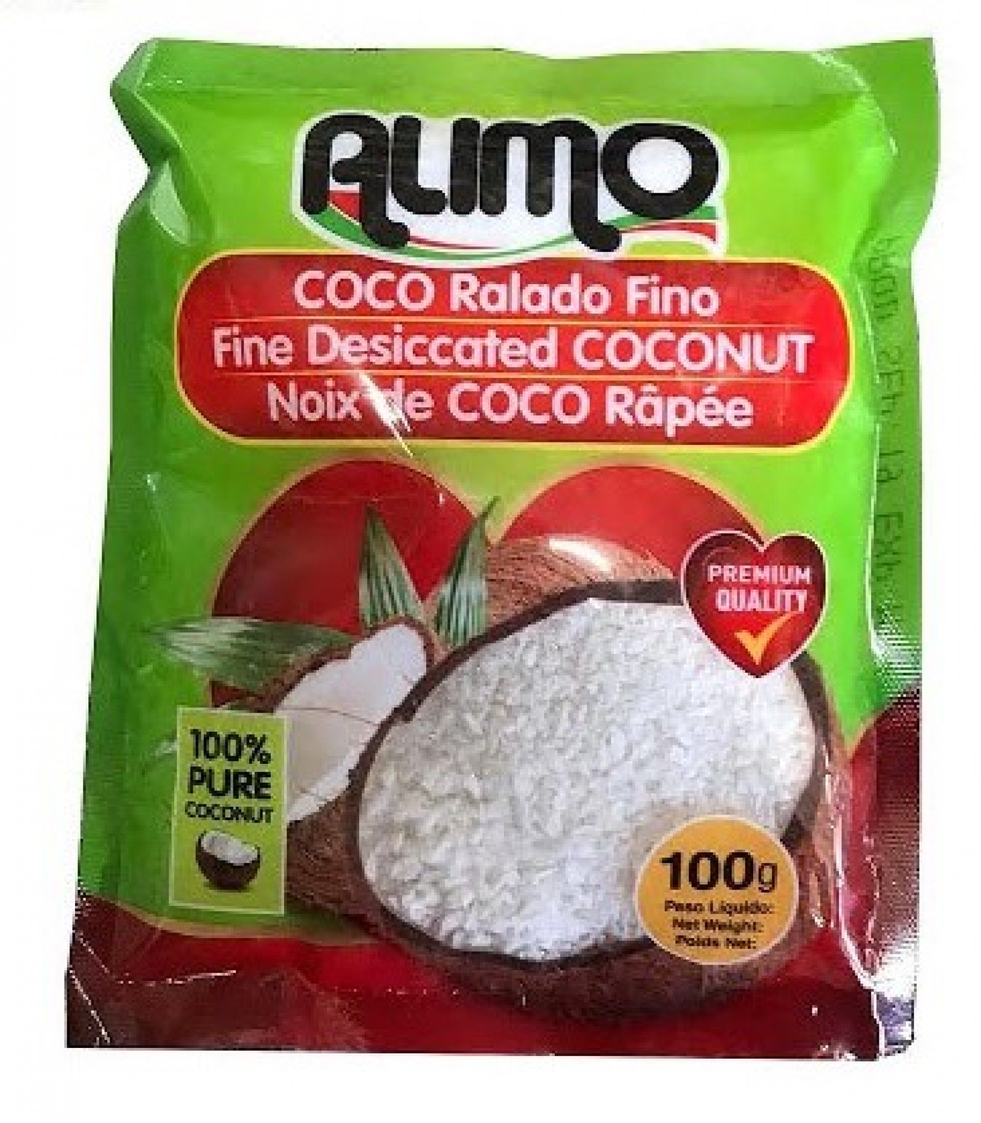 Coco ralado alimo 100gr