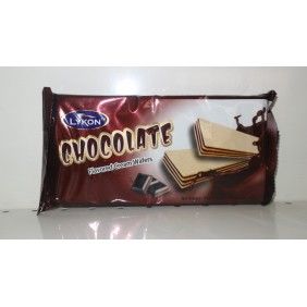 Bolacha waffer lykon 100gr chocolate Bolacha waffer lykon 100gr chocolate